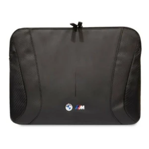 BMW Carbon&Perforated sleeve for a 14" laptop - black