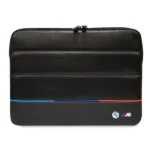 BMW Carbon Tricolor cover for a 16" laptop - black