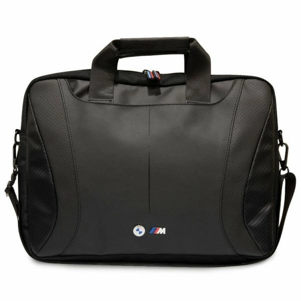 BMW Carbon&Perforated bag for a 16" laptop - black