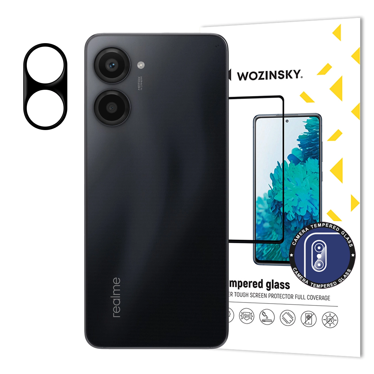 Wozinsky Full Camera Glass tempered glass for Realme 10 Pro for 9H camera