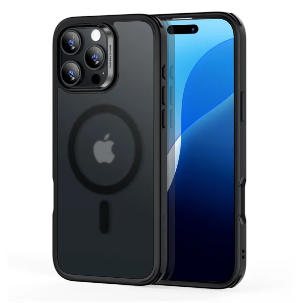 ESR - Classic Hybrid HaloLock - iPhone 16 Pro Max - Frosted Black