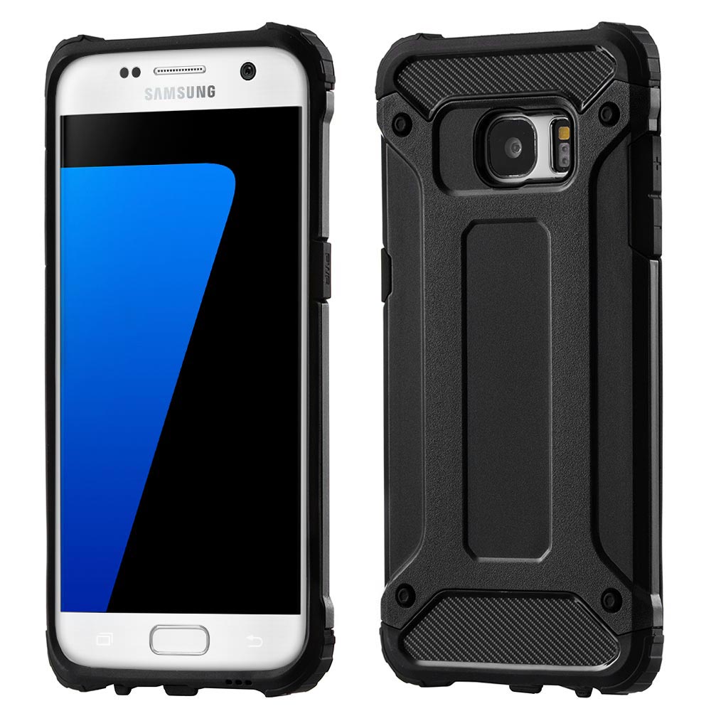 Techsuit - Hybrid Armor - Samsung Galaxy S7 - Black