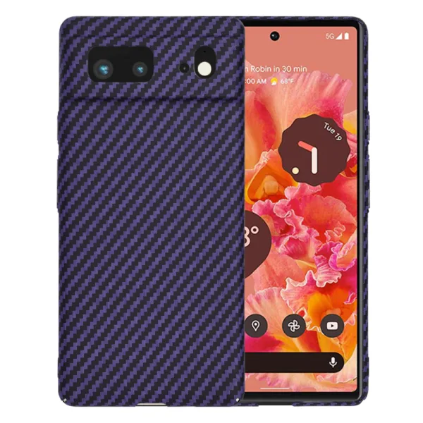 Techsuit - Carbonite FiberShell - Google Pixel 6 - Purple