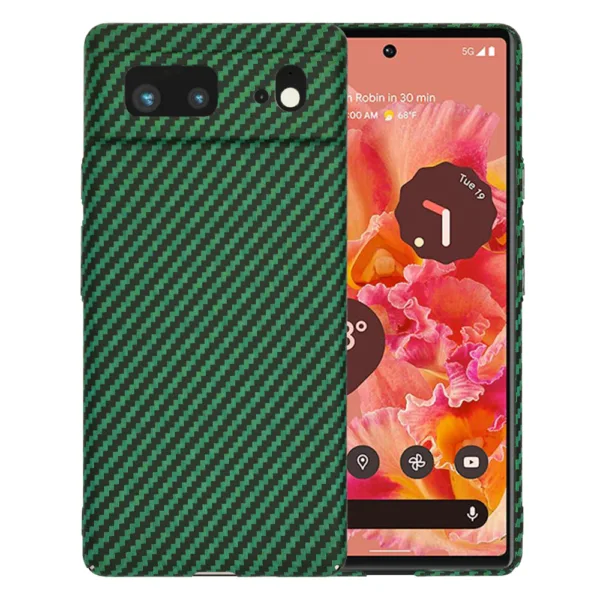 Techsuit - Carbonite FiberShell - Google Pixel 6 - Green