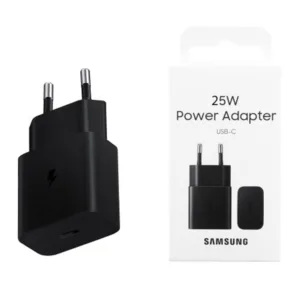 Samsung - Original Wall Charger T2510 (EP-T2510NBEGWW) - Type-C Super Fast Charging 25W - Black (Blister Packing)