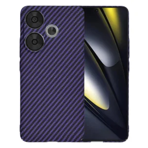 Techsuit - Carbonite FiberShell - Xiaomi Poco F6 - Purple