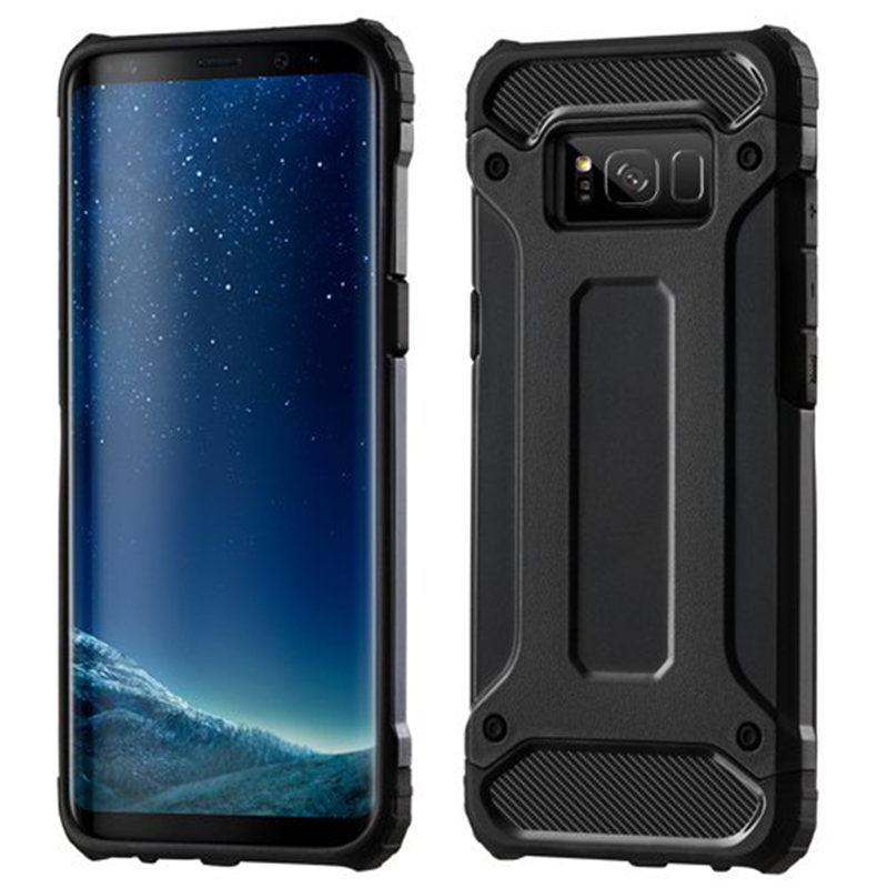 Techsuit - Hybrid Armor - Samsung Galaxy S8 - Black