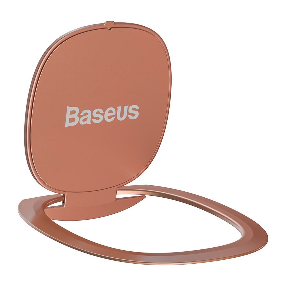 Baseus - Phone Ring Invizible (SUYB-0R) - Standing and Folding Feature - Rose Gold