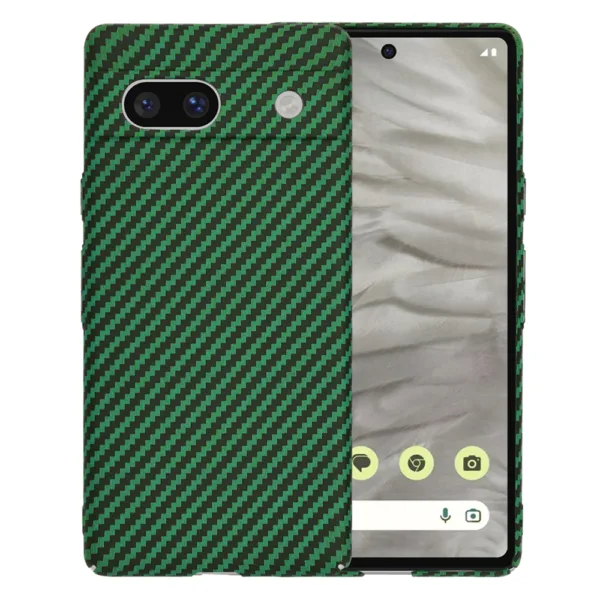 Techsuit - Carbonite FiberShell - Google Pixel 7a - Green