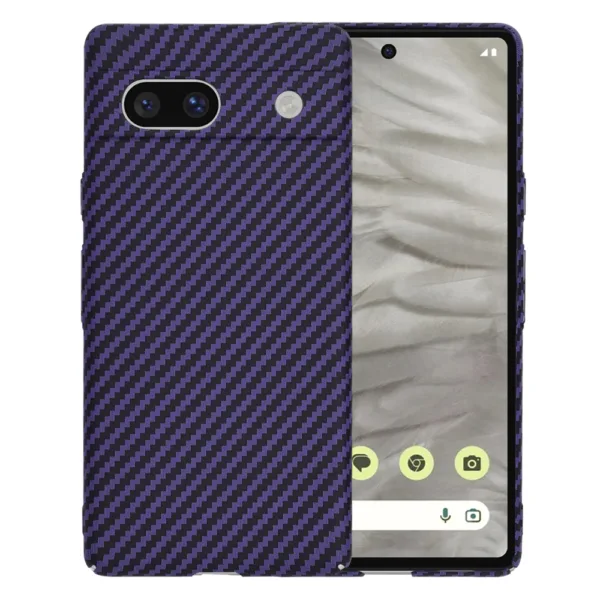 Techsuit - Carbonite FiberShell - Google Pixel 7a - Purple