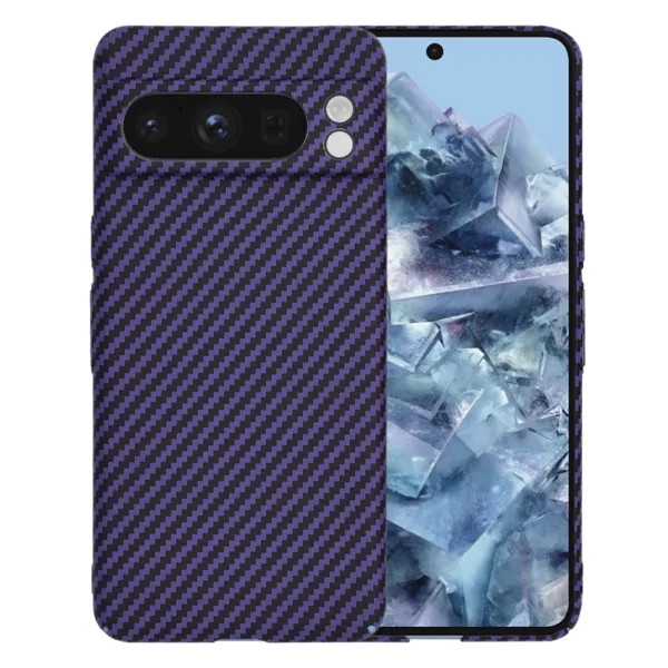 Techsuit - Carbonite FiberShell - Google Pixel 8 Pro - Purple