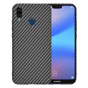 Techsuit - Carbonite FiberShell - Huawei P20 Lite - Black