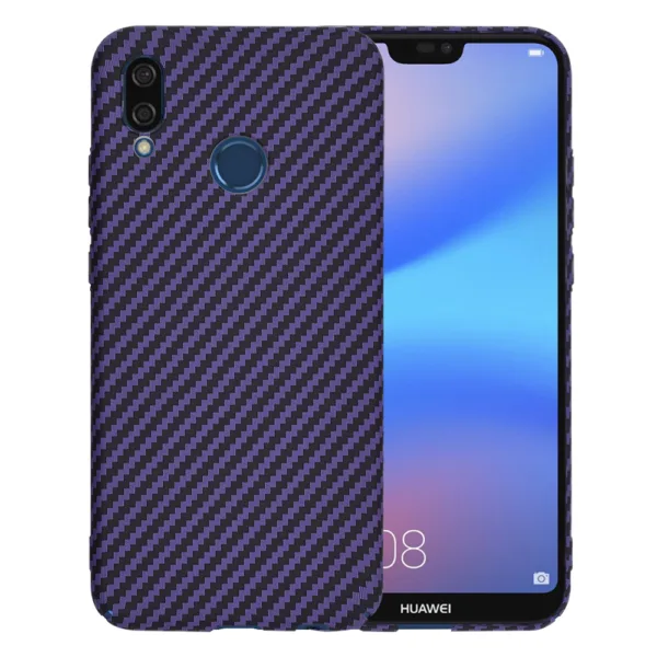 Techsuit - Carbonite FiberShell - Huawei P20 Lite - Purple