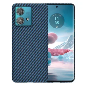 Techsuit - Carbonite FiberShell - Motorola Edge 40 Neo - Cyan