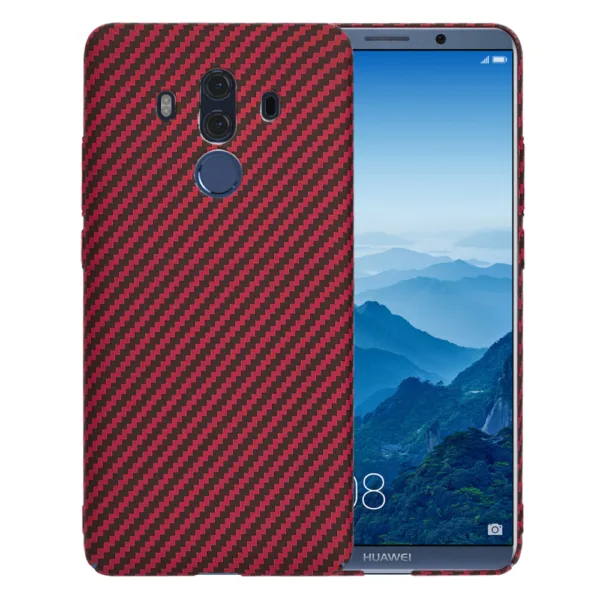 Techsuit - Carbonite FiberShell - Huawei Mate 10 Pro - Red