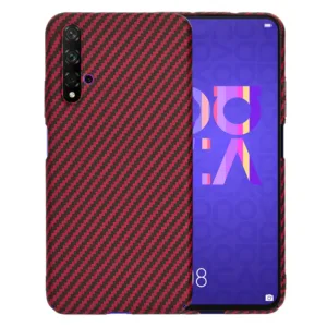 Techsuit - Carbonite FiberShell - Huawei Nova 5T / Honor 20 - Red