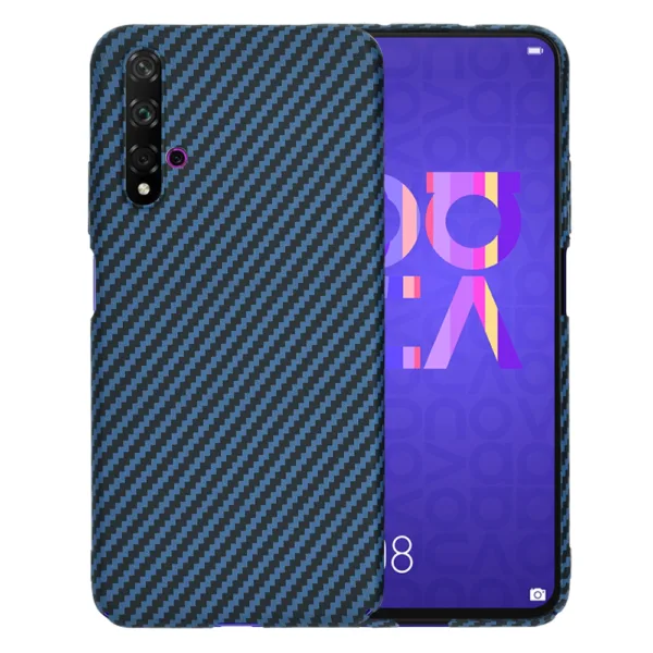 Techsuit - Carbonite FiberShell - Huawei Nova 5T / Honor 20 - Cyan