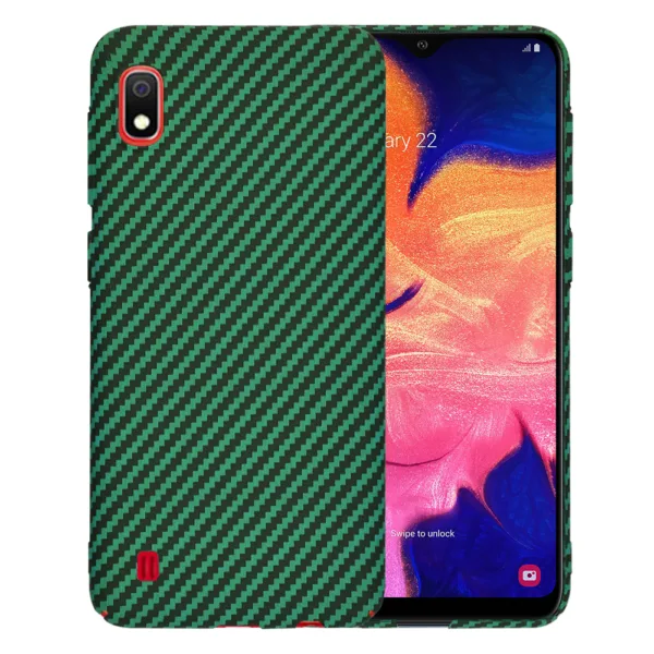 Techsuit - Carbonite FiberShell - Samsung Galaxy A10 - Green