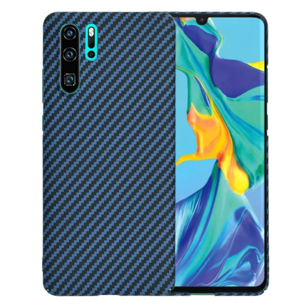 Techsuit - Carbonite FiberShell - Huawei P30 Pro / P30 Pro New Edition - Cyan