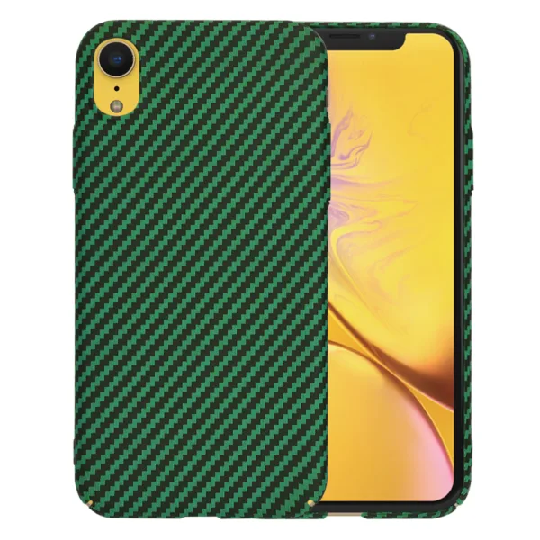 Techsuit - Carbonite FiberShell - iPhone XR - Green