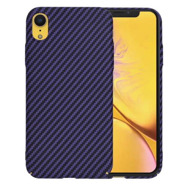 Techsuit - Carbonite FiberShell - iPhone XR - Purple