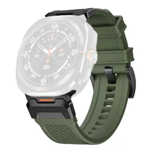 Techsuit - Watchband (W068) - Samsung Galaxy Watch Ultra 47mm - Green / Black