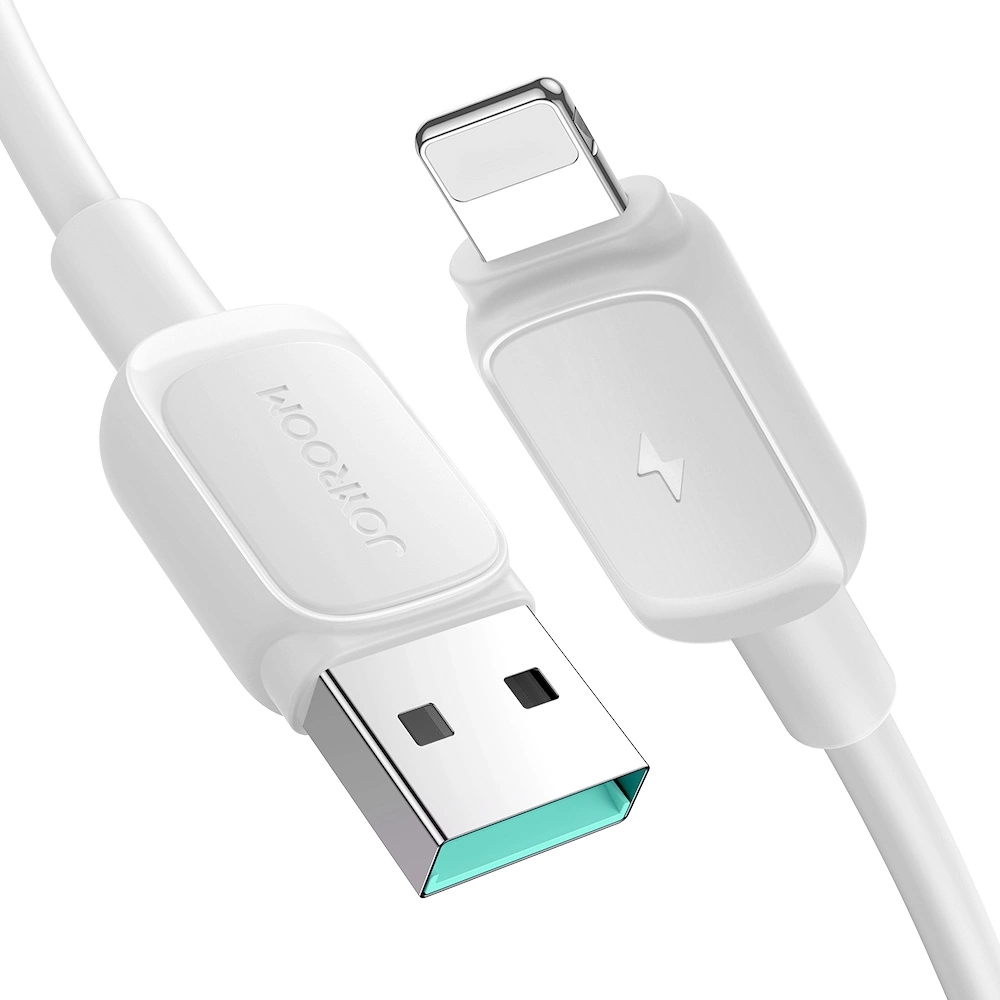 Joyroom Multi-Color Series A14 Lightning / USB-A 2.4A 1.2 m cable - white