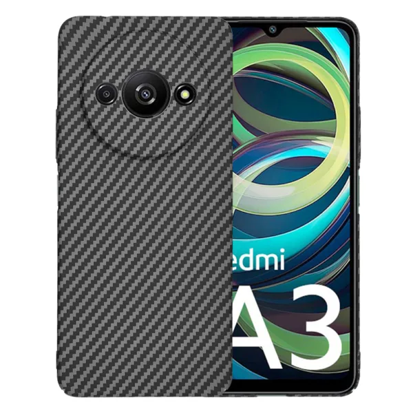 Techsuit - Carbonite FiberShell - Xiaomi Redmi A3 - Black