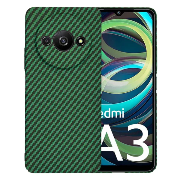 Techsuit - Carbonite FiberShell - Xiaomi Redmi A3 - Green