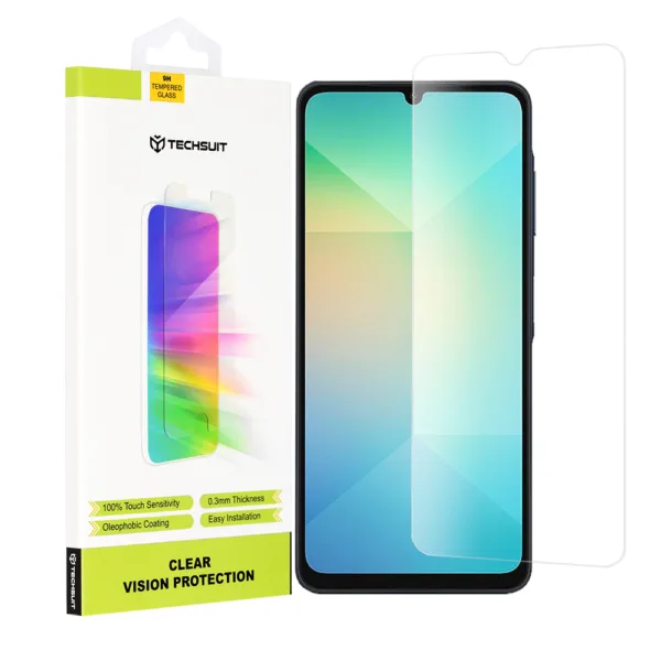 Techsuit - Clear Vision Glass - Samsung Galaxy A06 - Transparent