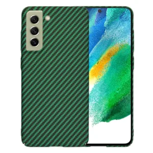 Techsuit - Carbonite FiberShell - Samsung Galaxy S21 FE 5G - Green