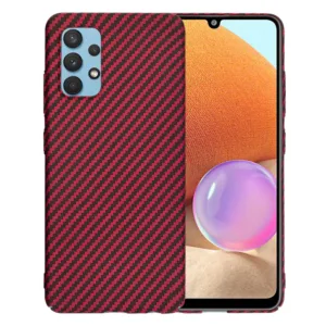 Techsuit - Carbonite FiberShell - Samsung Galaxy A32 4G - Red