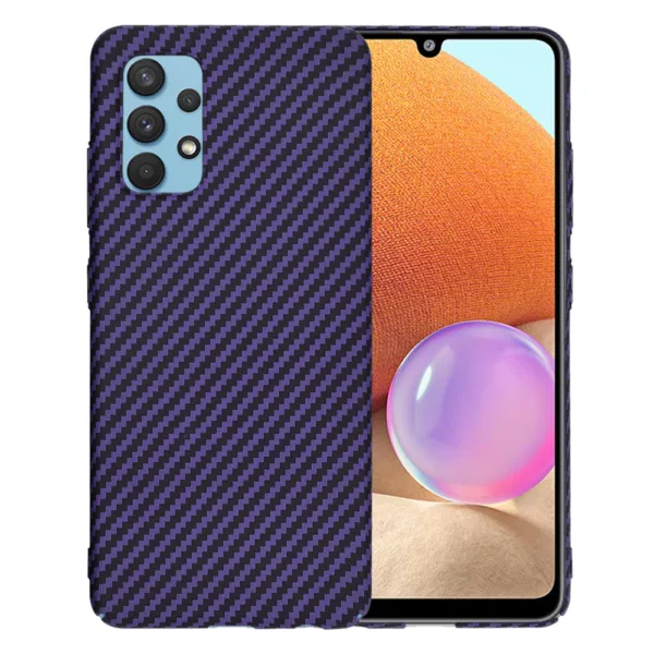 Techsuit - Carbonite FiberShell - Samsung Galaxy A32 4G - Purple