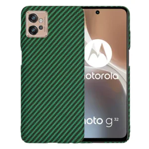 Techsuit - Carbonite FiberShell - Motorola Moto G32 - Green