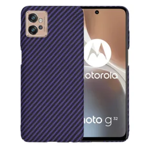 Techsuit - Carbonite FiberShell - Motorola Moto G32 - Purple