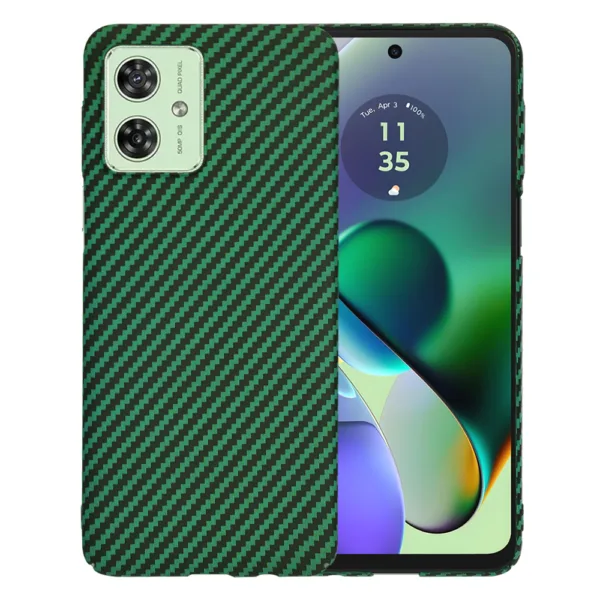 Techsuit - Carbonite FiberShell - Motorola Moto G54 / Moto G54 Power Edition / Moto G64 - Green