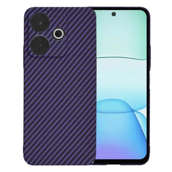 Techsuit - Carbonite FiberShell - Xiaomi Redmi 13 / Poco M6 4G - Purple