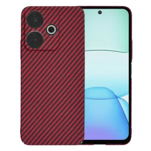 Techsuit - Carbonite FiberShell - Xiaomi Redmi 13 / Poco M6 4G - Red