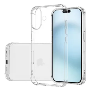 Techsuit - Shockproof Clear Silicone - iPhone 16 Plus - Clear