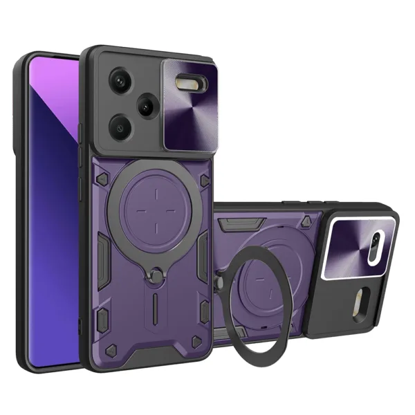 Techsuit - CamGuard Pro - Xiaomi Redmi Note 13 Pro+ 5G - Purple