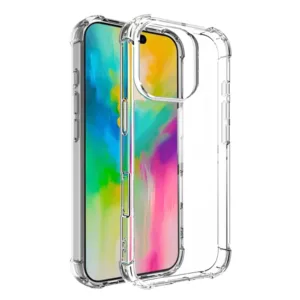 Techsuit - Shockproof Clear Silicone - iPhone 16 Pro - Clear