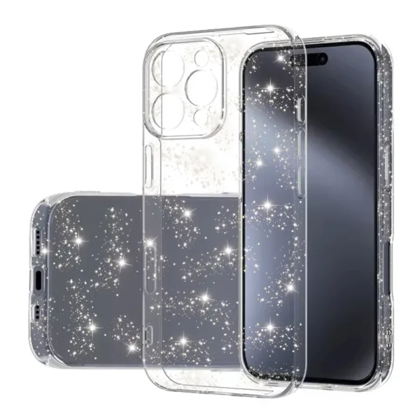 Techsuit - SparkleSkin Series - iPhone 16 Pro Max - Clear