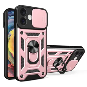 Techsuit - CamShield Series - iPhone 16 Plus - Rose Gold