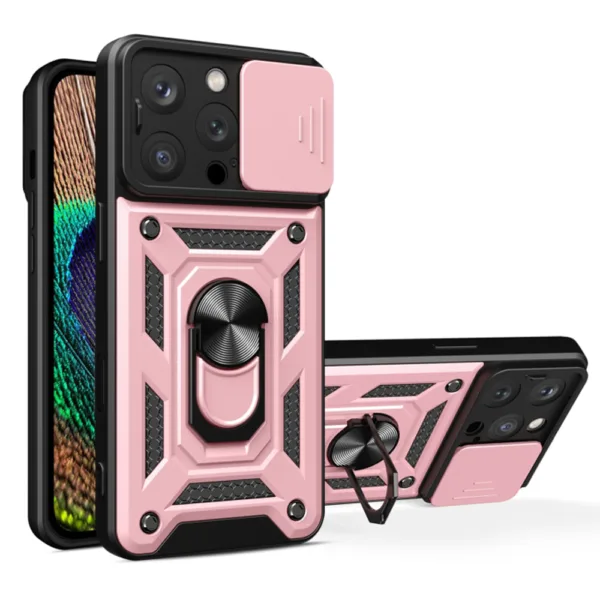 Techsuit - CamShield Series - iPhone 16 Pro - Rose Gold