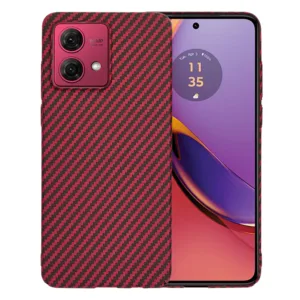 Techsuit - Carbonite FiberShell - Motorola Moto G84 - Red