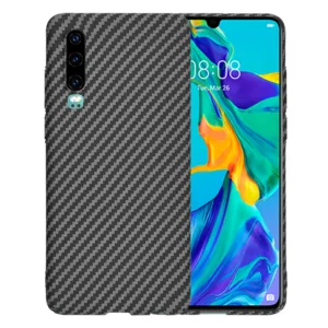 Techsuit - Carbonite FiberShell - Huawei P30 - Black