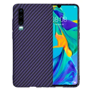 Techsuit - Carbonite FiberShell - Huawei P30 - Purple