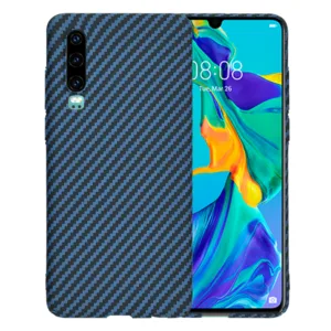 Techsuit - Carbonite FiberShell - Huawei P30 - Cyan