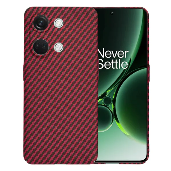 Techsuit - Carbonite FiberShell - OnePlus Nord 3 - Red