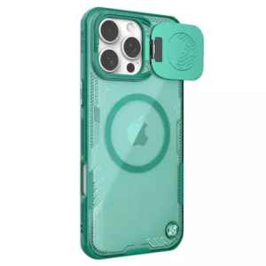 Nillkin - Iceblade Prop Magnetic (without Camera Cutout) - iPhone 16 Pro Max - Green